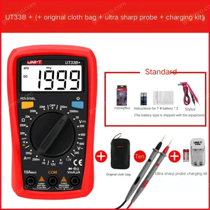 UT33B + gift bag + original cloth bag + charging set + extra tip watch pen